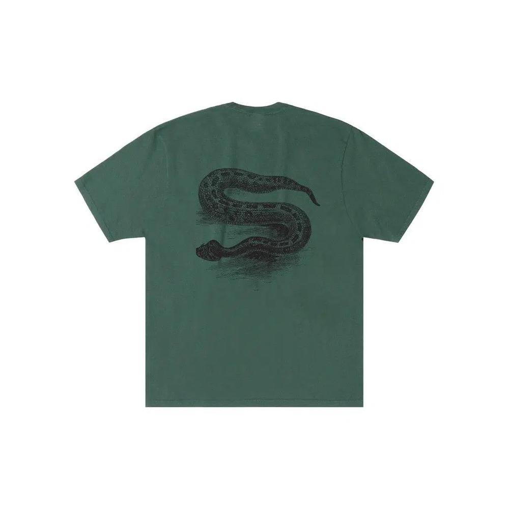 Топ Stussy Serpent Tee Pigment Dyed 'Pine' 2