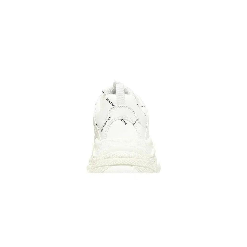 Кроссовки Balenciaga Triple S Sneaker 'Allover Logo - White' 7