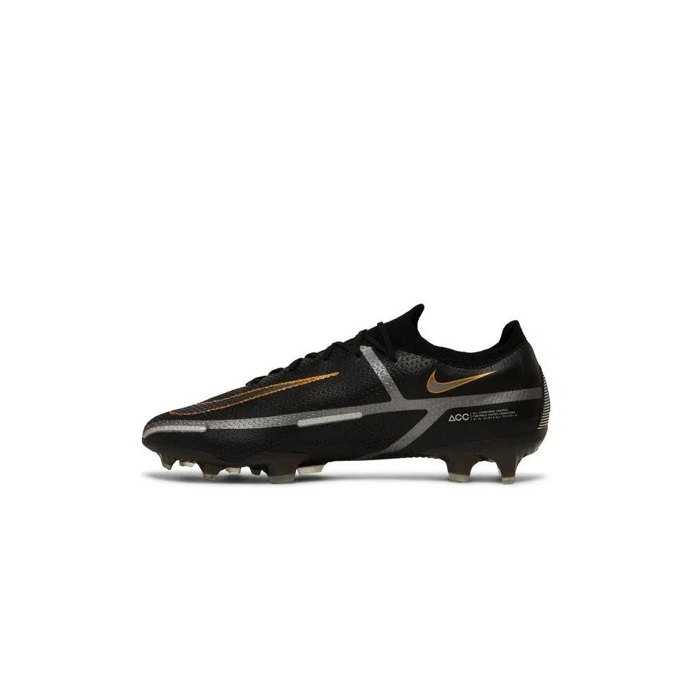 Бутсы Nike Phantom GT2 Elite FG «Black Metallic Gold» 3