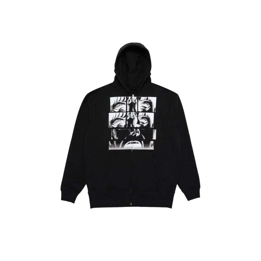 Худи на молнии GOAT Kazuo Umezu Scream Zip Up Black 1