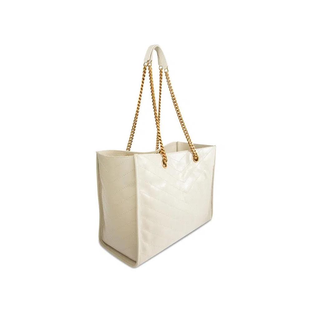 Сумки-тоут Saint Laurent Niki Shopping Bag 'Crema Soft' 2