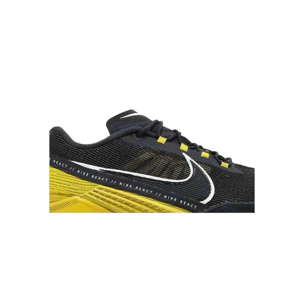 Кроссовки Nike React Metcon Turbo 'Dark Smoke Grey Bright Citron' 2