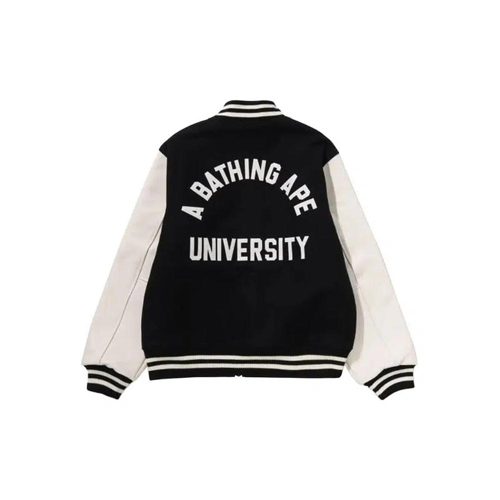 Куртки BAPE Bape Univ Varsity Куртка 'Черный' 2