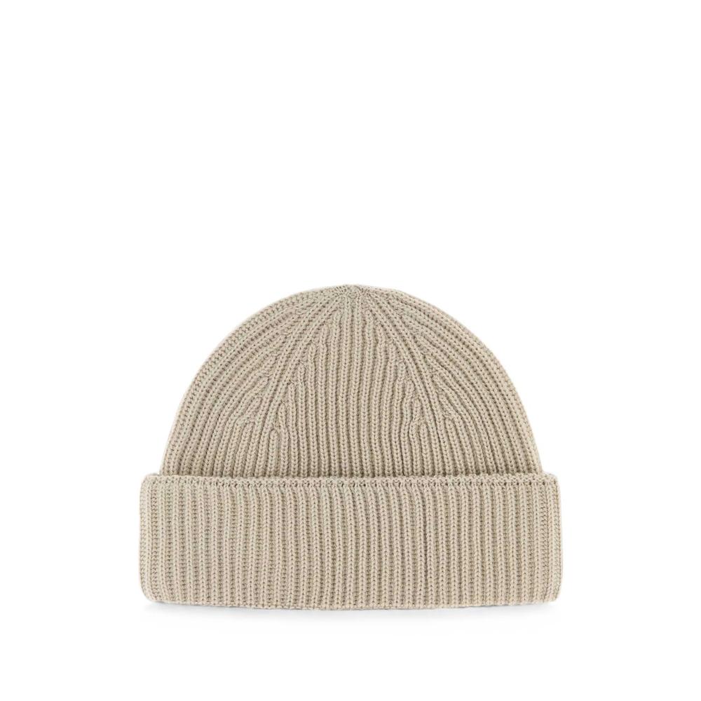Fox Head ribbed-knit beanie hat 2