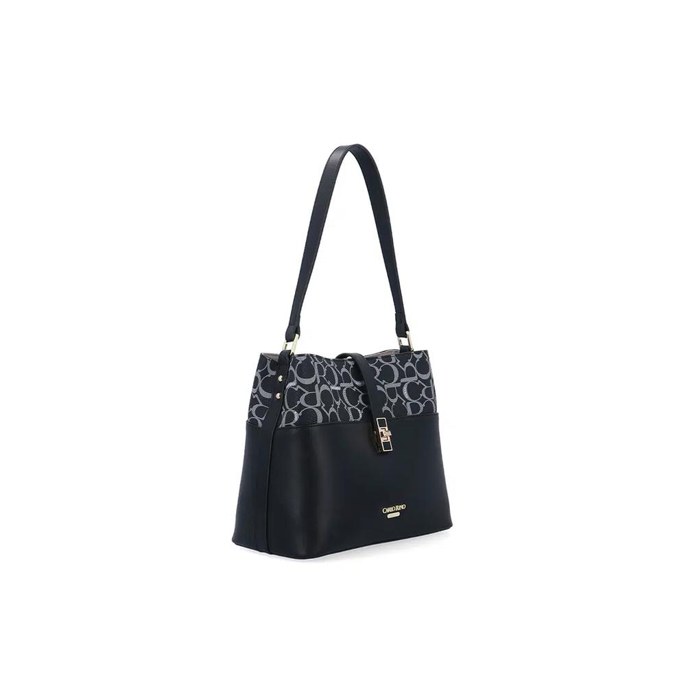 Carlo GEO 2 Way Shoulder Bag - Черный 3
