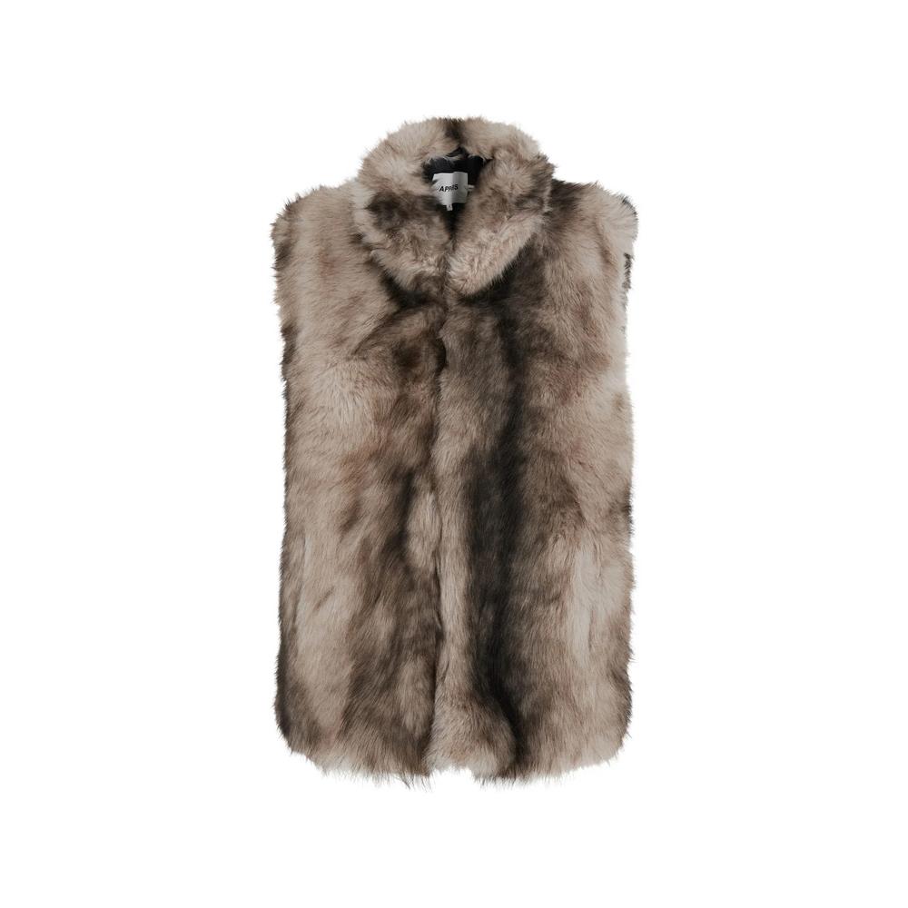 Laila faux-fur gilet 1