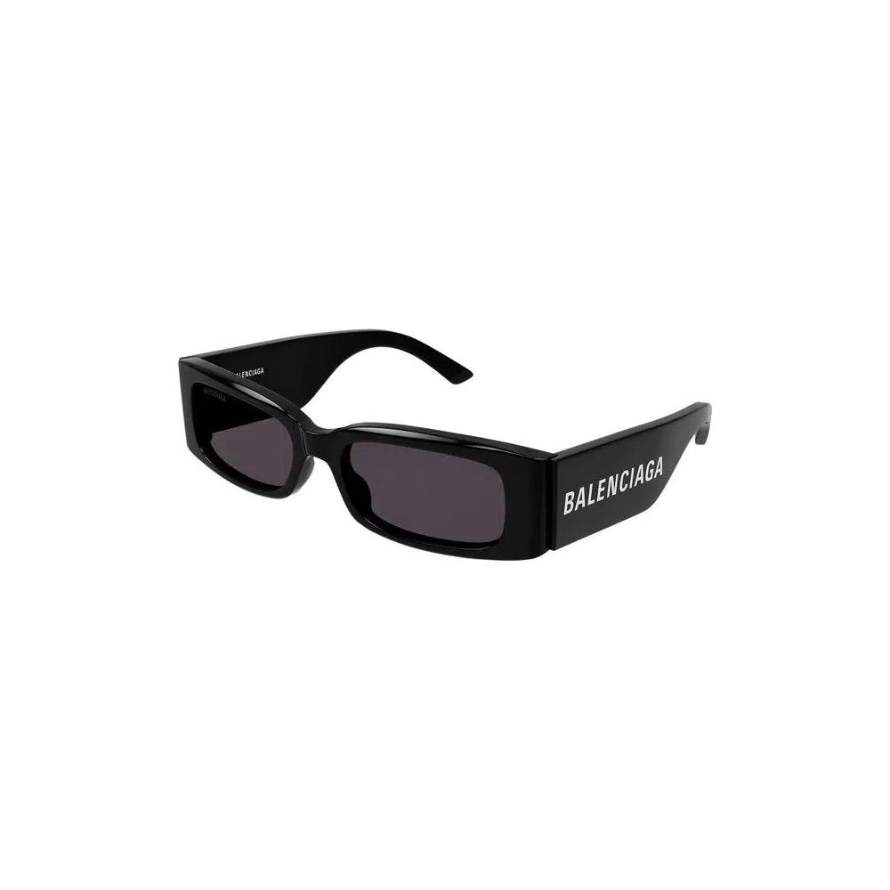 Прямоугольные солнцезащитные очки Balenciaga 'Black' 2