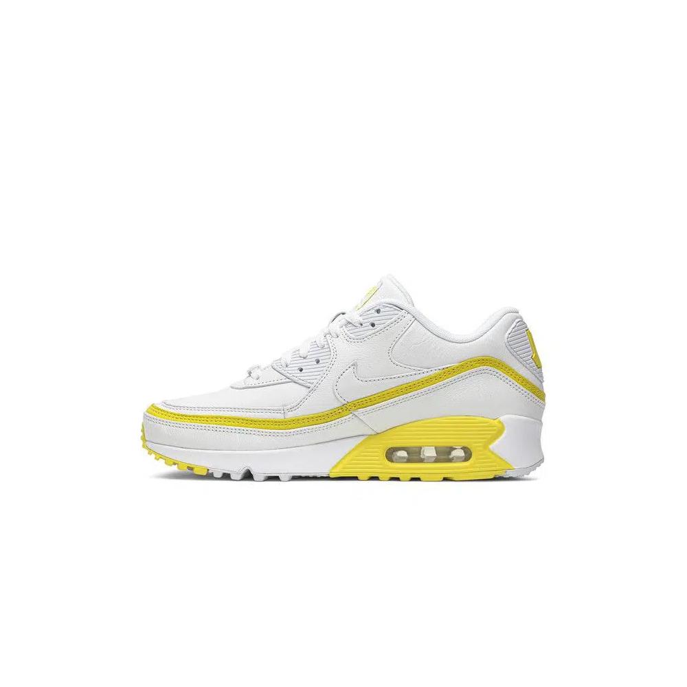 Кроссовки Undefeated x Nike Air Max 90 'White Optic Yellow' 3