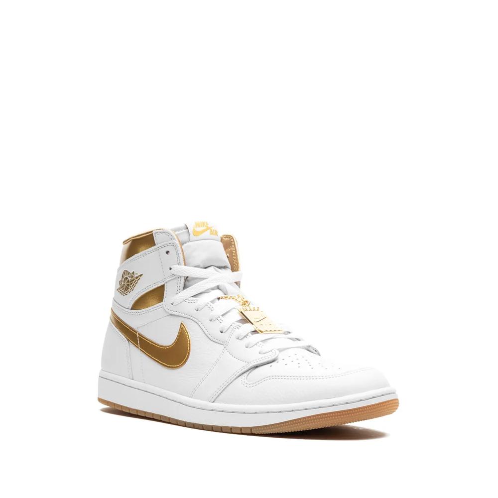 Кроссовки Air Jordan 1 Retro High OG Metallic Gold 2