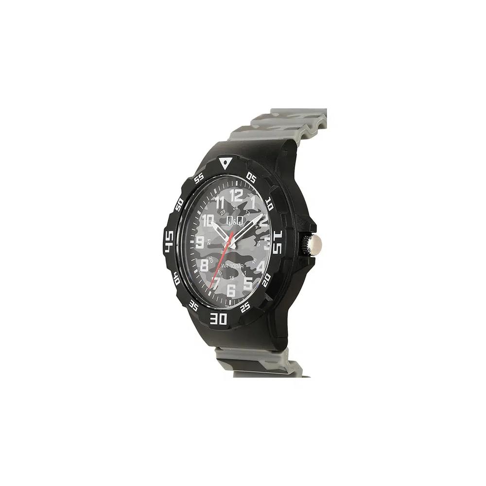 Часы Citizen V02A-009VY мужские аналоговые, черный ремешок из смолы 4