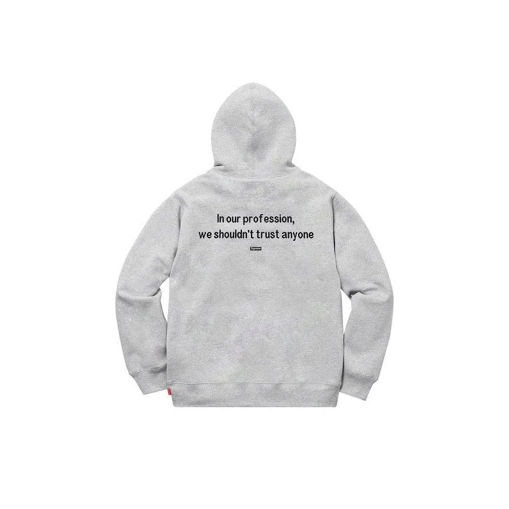 Худи Supreme The Killer Hooded Sweatshirt 'Heather Grey' 2
