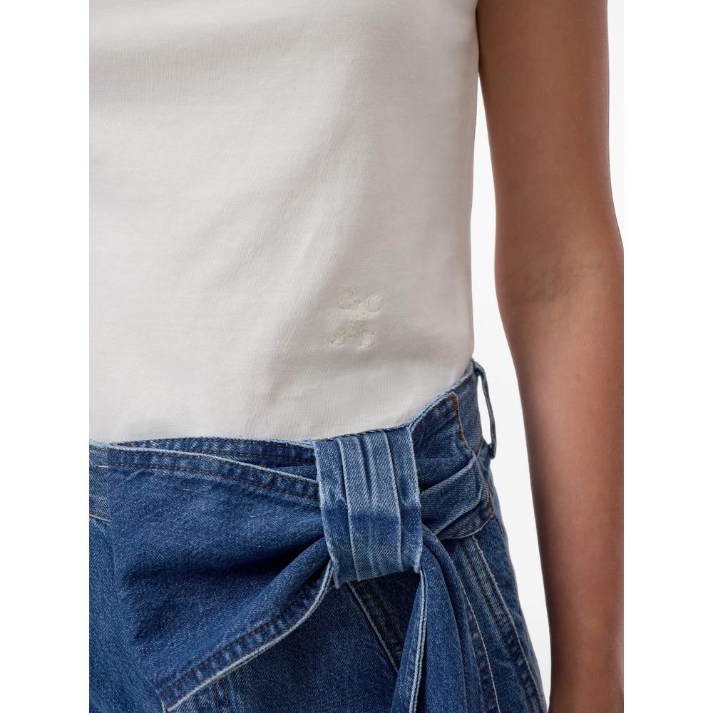 knotted-detail T-shirt 6