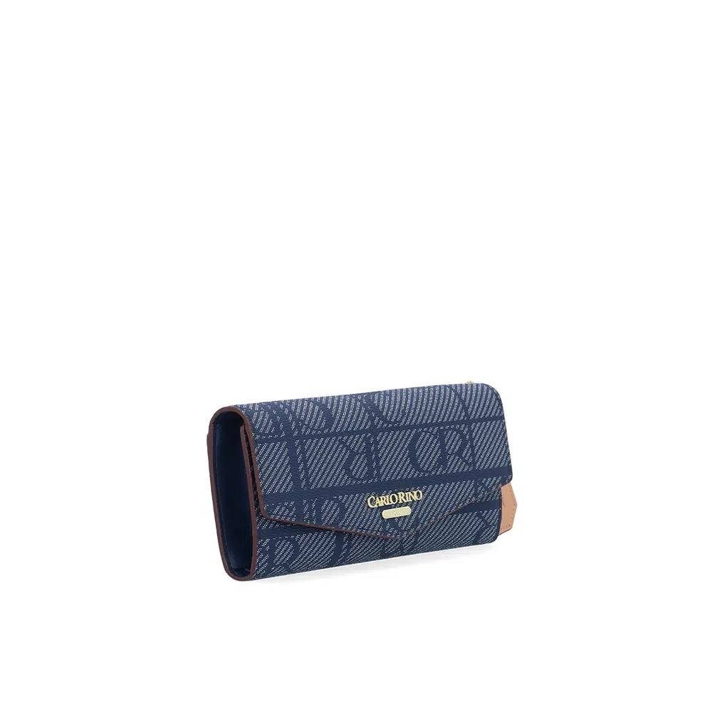 Carlo GEO Tri-Fold Wallet - темно-синий 3