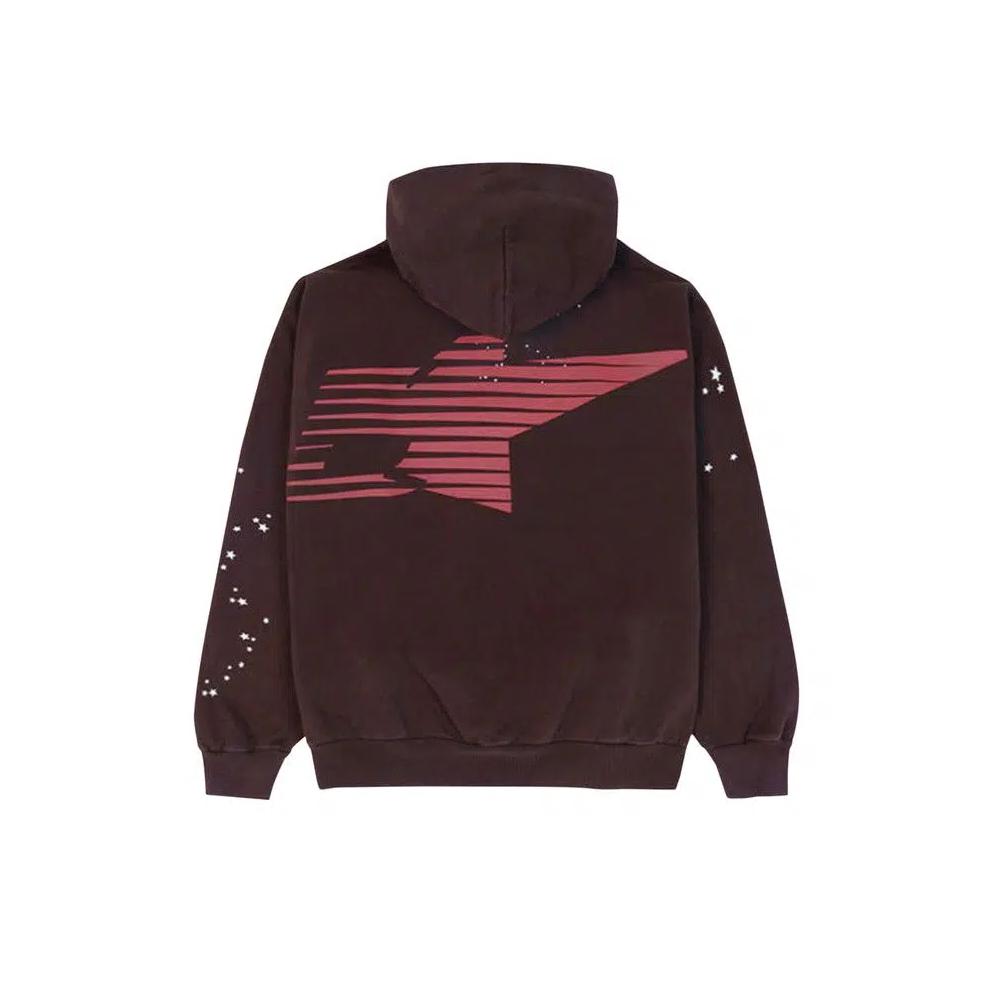 Худи Sp5der Araignee Hoodie 'Коричневый' 2