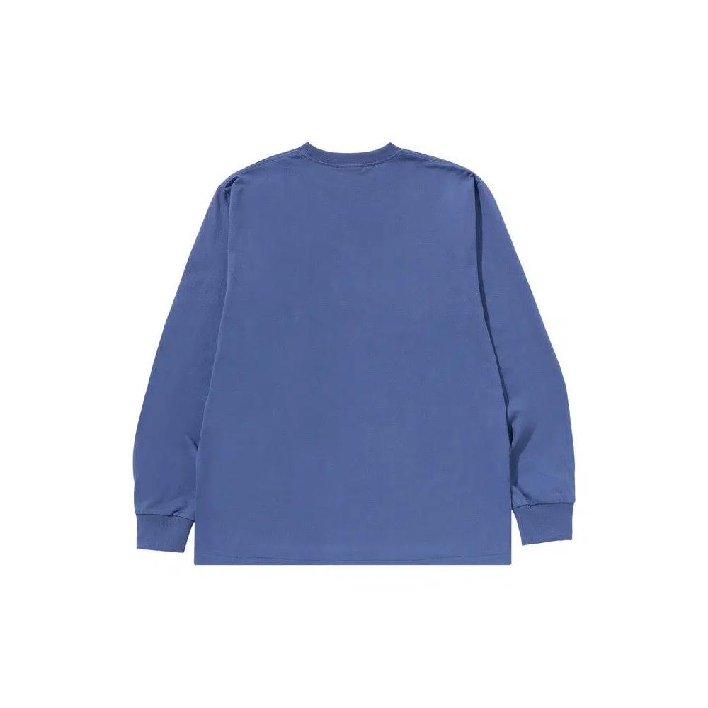 Футболки с длинным рукавом BAPE College Long-Sleeve Tee 'Navy' 2