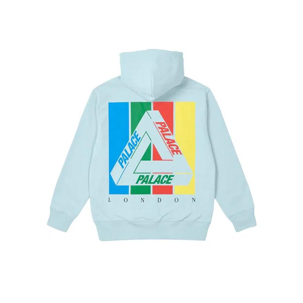 Худи Palace Tri-Emb Hood 'Blue' 2