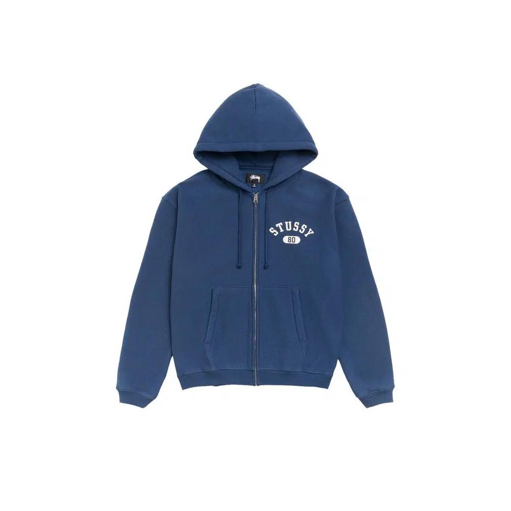 Топы Stussy Varsity Zip Hoodie 'Black' 1