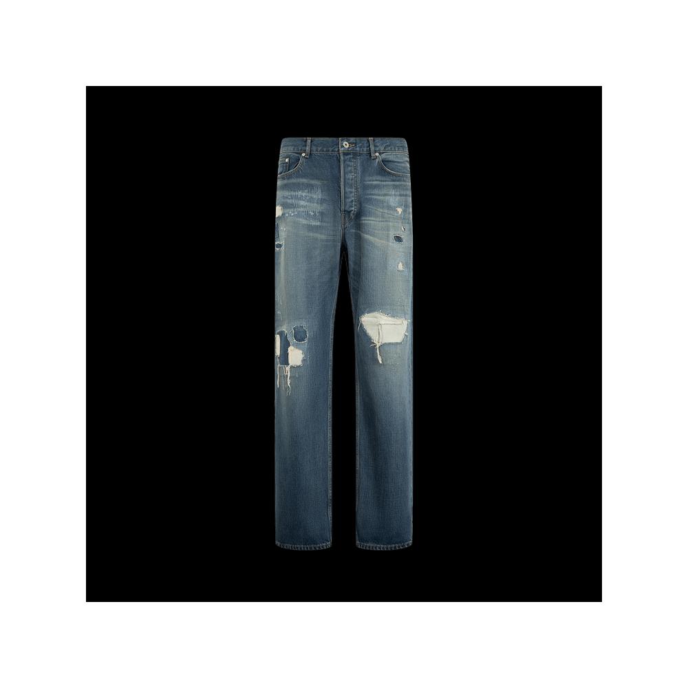 Прямые джинсы JW Anderson «Dark Blue» 1