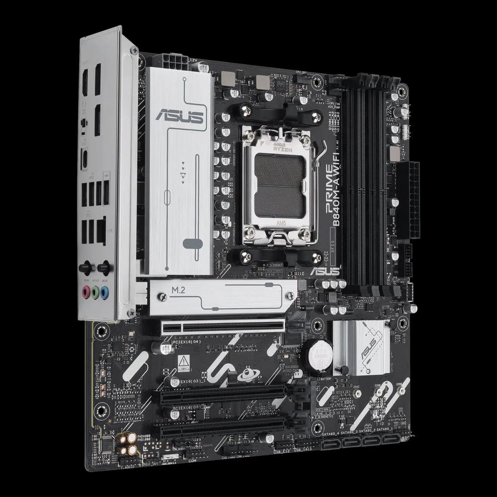 ASUS PRIME B840M-A WIFI-CSM Micro-ATX материнская плата (DDR5) 12