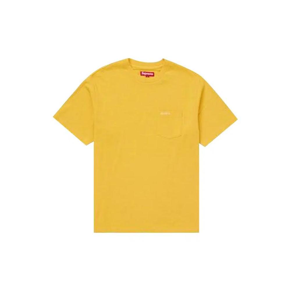 Топы Supreme Short-Sleeve Pocket Tee 'Золотой' 2