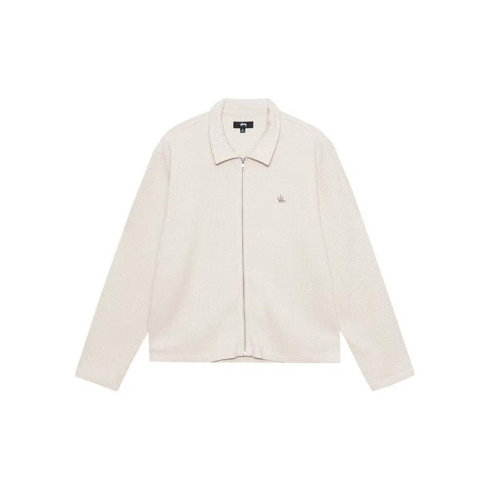 Верхняя одежда Stussy Big Thermal Zip Shirt 'Natural' 1