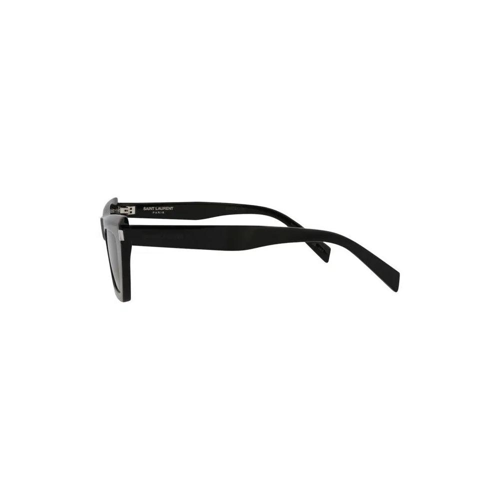 Солнцезащитные очки Saint Laurent из ацетата в квадратной оправе 'Black' 2