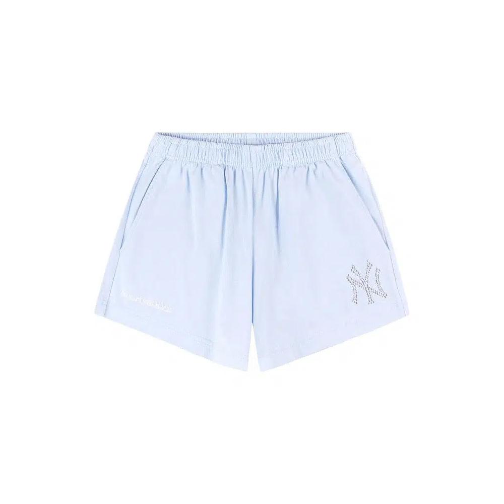 Шорты Sporty & Rich Yankees Krystal Disco Short 'Ciel/White' 1