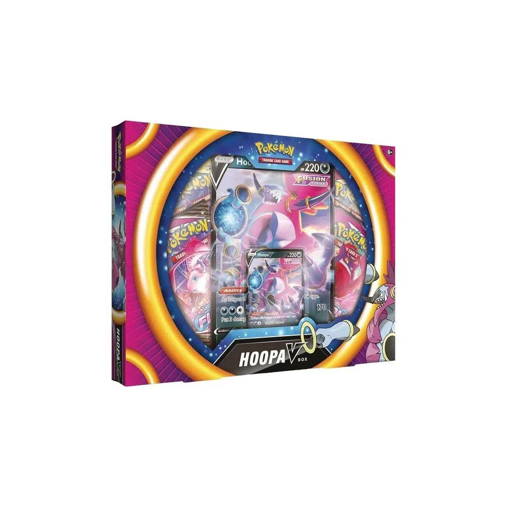 Коллекционные карты Pokémon Sword & Shield: Fusion Strike Hoopa V Collection Box 2