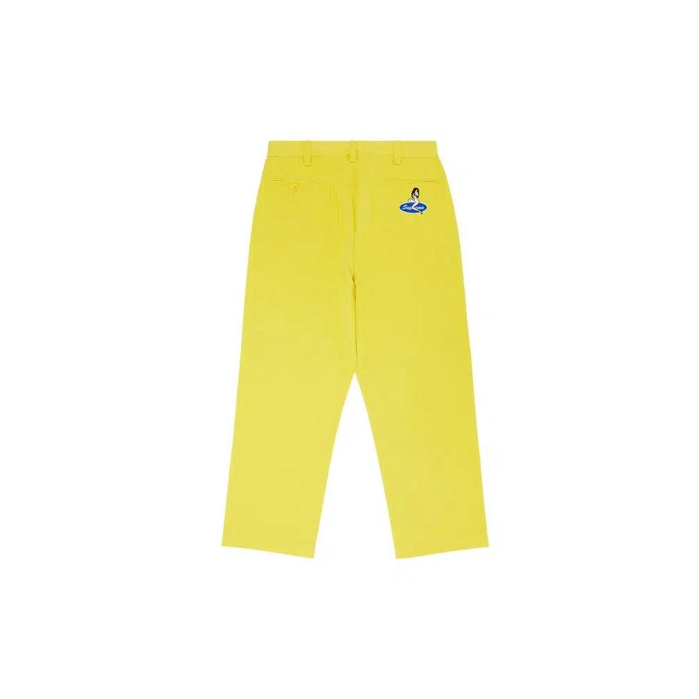 Брюки Supreme Chino Pant 'Lime Yellow' 2