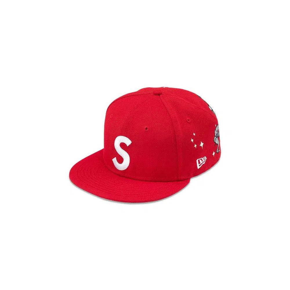 Кепки Supreme Characters S Logo New Era 'Red' 1