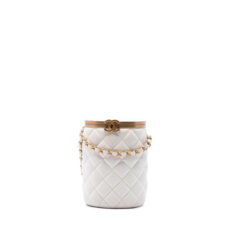 2021-2026 Small Quilted Lambskin Crown Box Bag crossbody bag 1