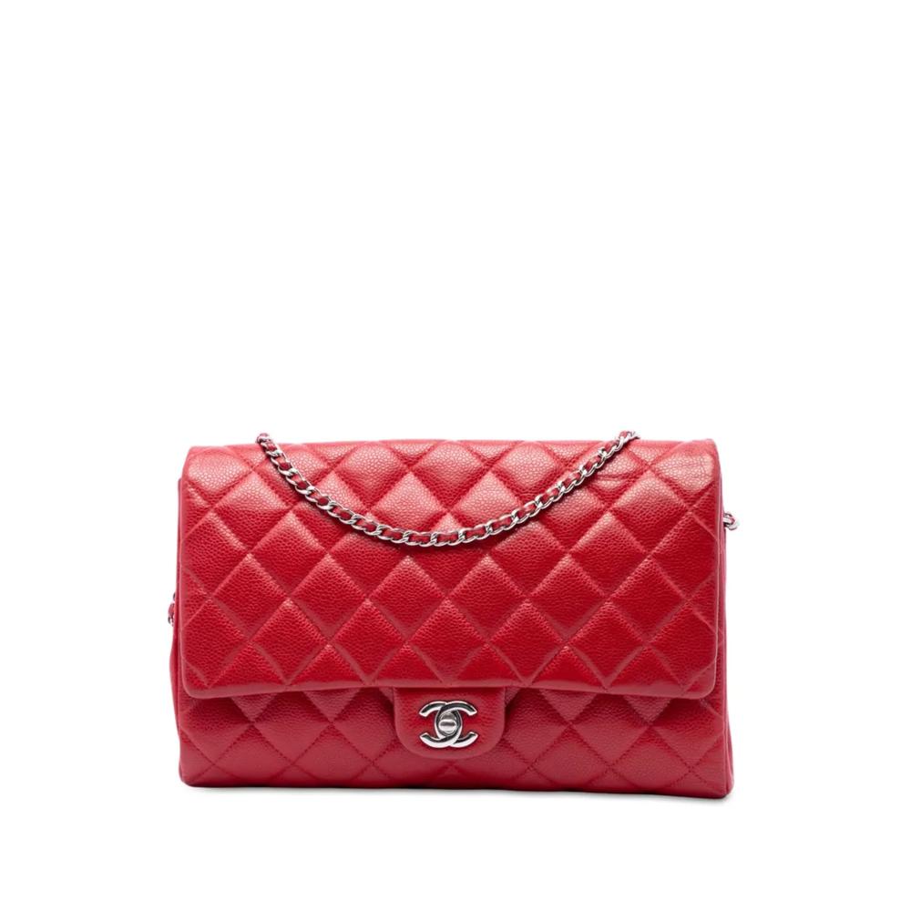 Сумка на плечо CC Quilted Caviar Flap Clutch with Chain (2013-2014 годы) 1