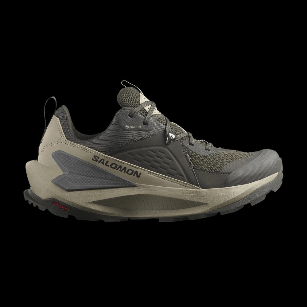 Кроссовки Salomon Elixir GORE-TEX 'Peat Vintage Khaki' 1
