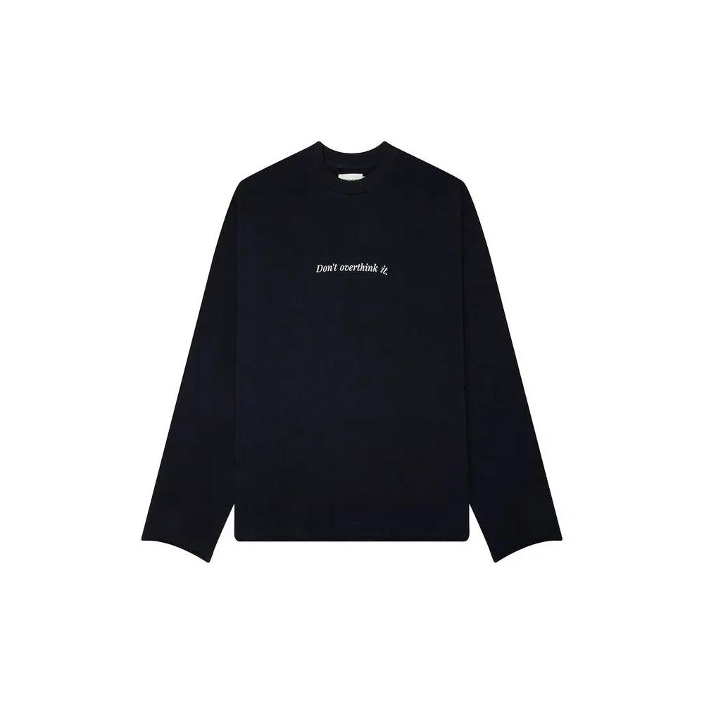 Свитшоты Honor The Gift Dont Overthink It Crewneck Long-Sleeve 'Navy' 1