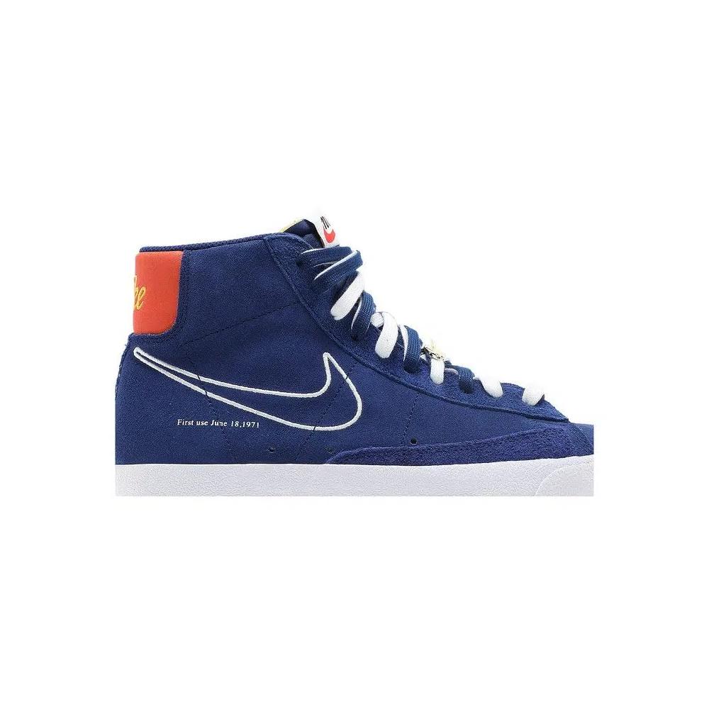 Кроссовки Nike Blazer Mid '77 «First Use - Deep Royal Blue» 2