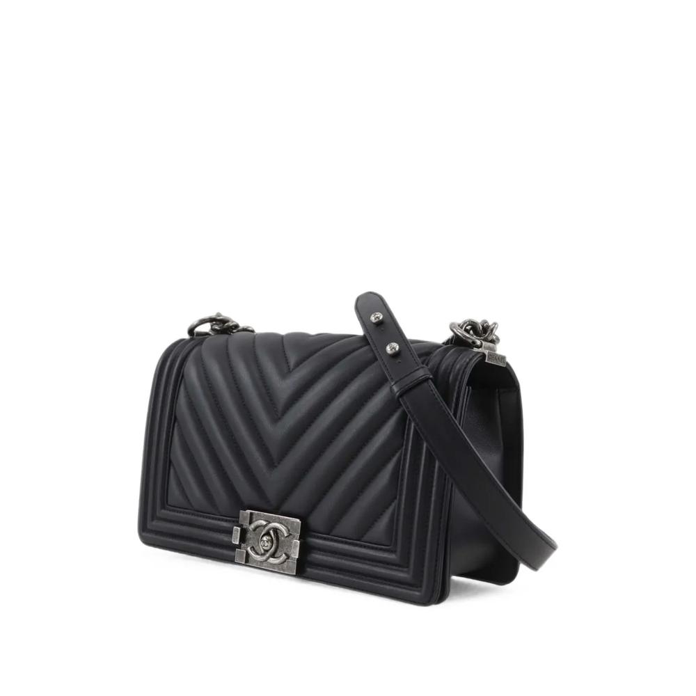 Сумка через плечо Old Medium Chevron Calfskin Boy Flap (2016-2017 годы) 2