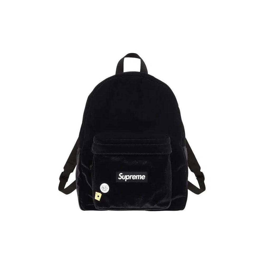 Рюкзаки Supreme Velvet Backpack 'Black' 1