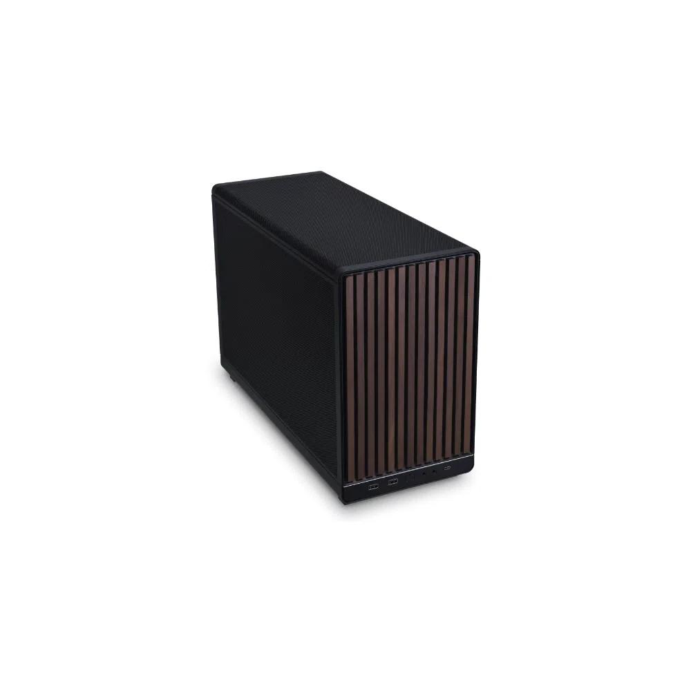 LIAN LI Dan Case A3-mATX деревянный Micro-ATX корпус - Black черный 2
