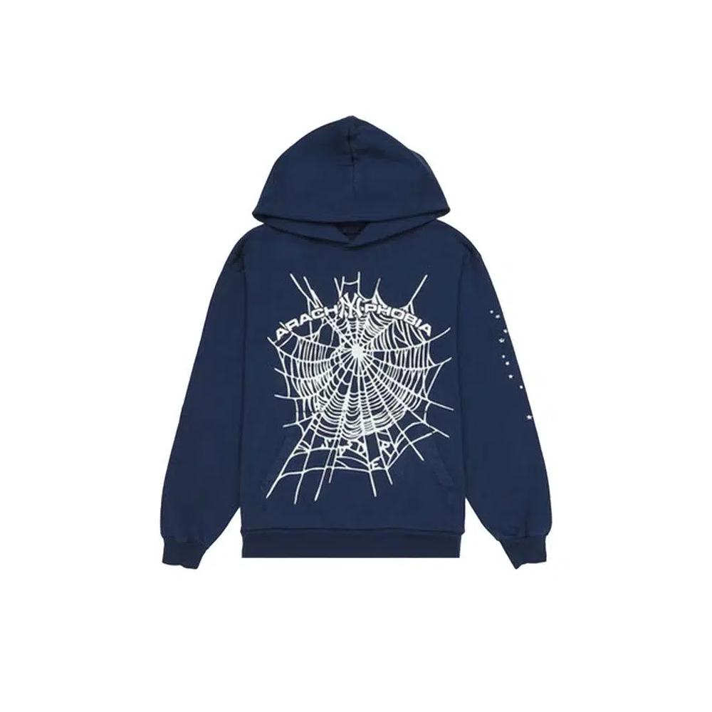 Топы Sp5der Arach NY Phobia Hoodie 'Navy' 1