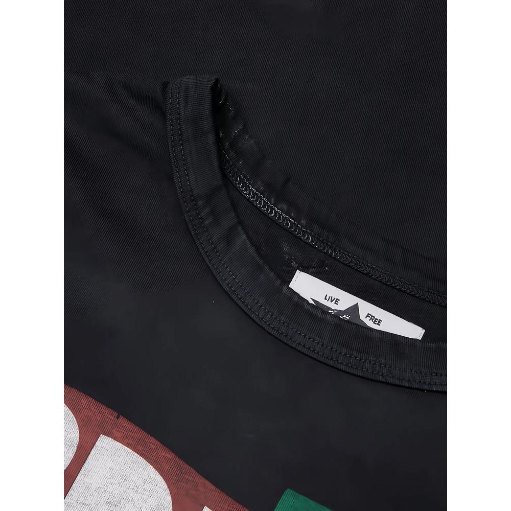 graphic-print ringer T-shirt 3