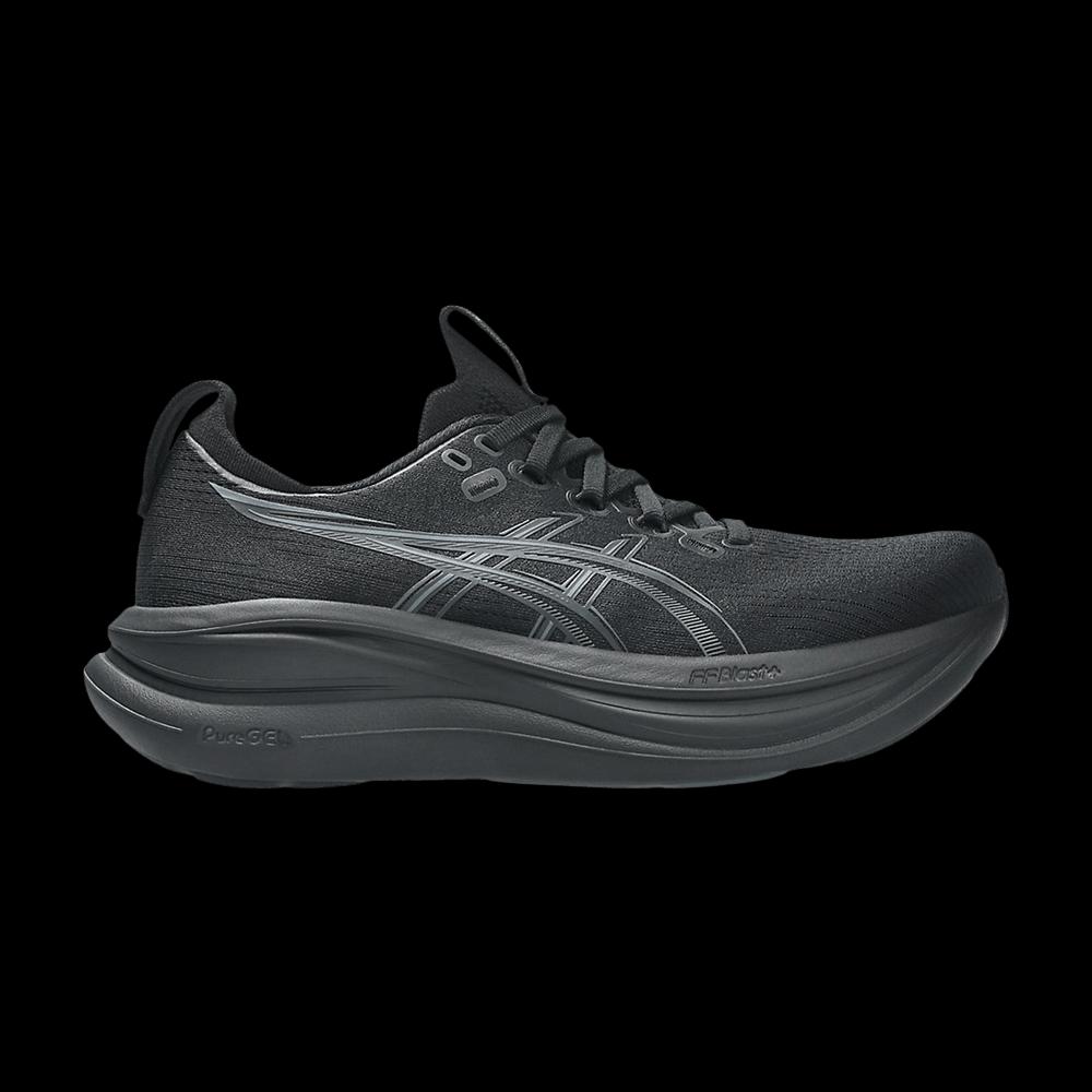 Кроссовки ASICS Wmns GEL-Nimbus 28 D Wide 'Black Graphite Grey' 1