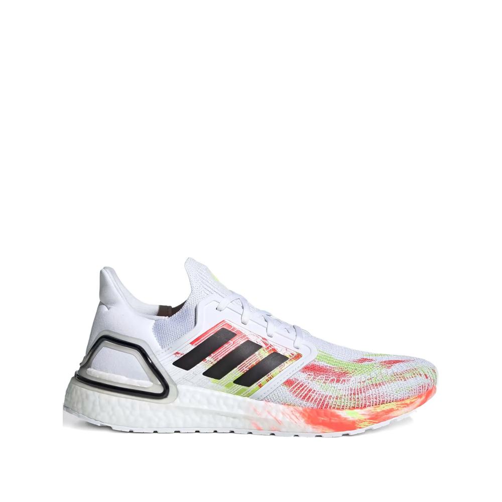 Кроссовки Ultraboost 20 Cloud Wwhite/Core Black/Signal Green 1