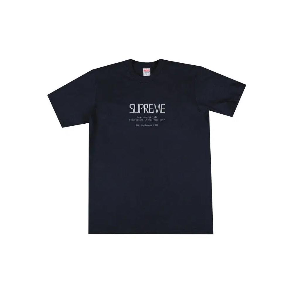 Футболки Supreme Anno Domini Tee 'Темно-синий' 1