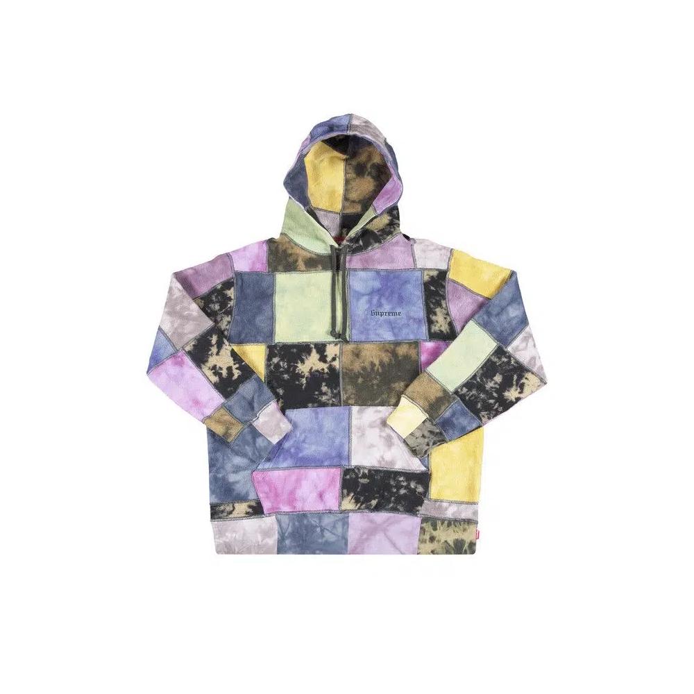 Худи Supreme Patchwork Tie Dye Hooded Sweatshirt 'Tie Dye' 1