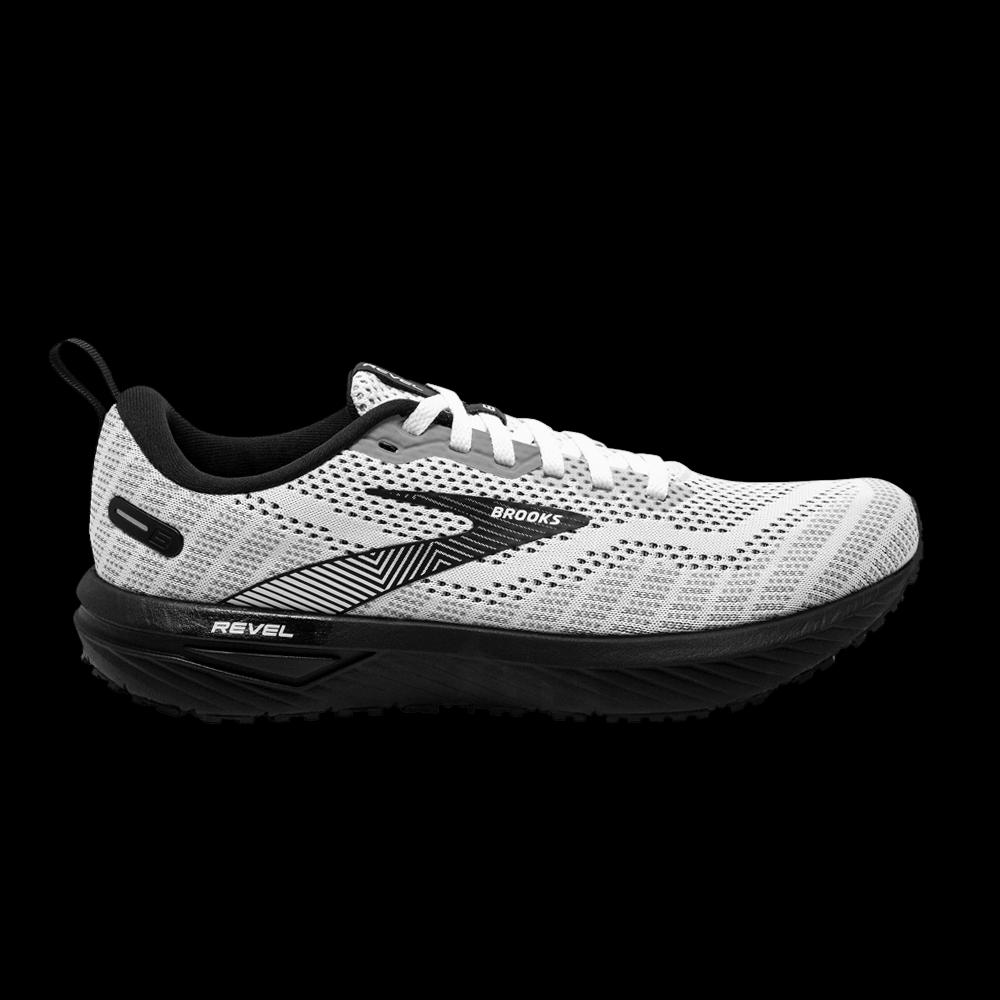 Кроссовки Brooks Wmns Revel 6 'White Black' 1