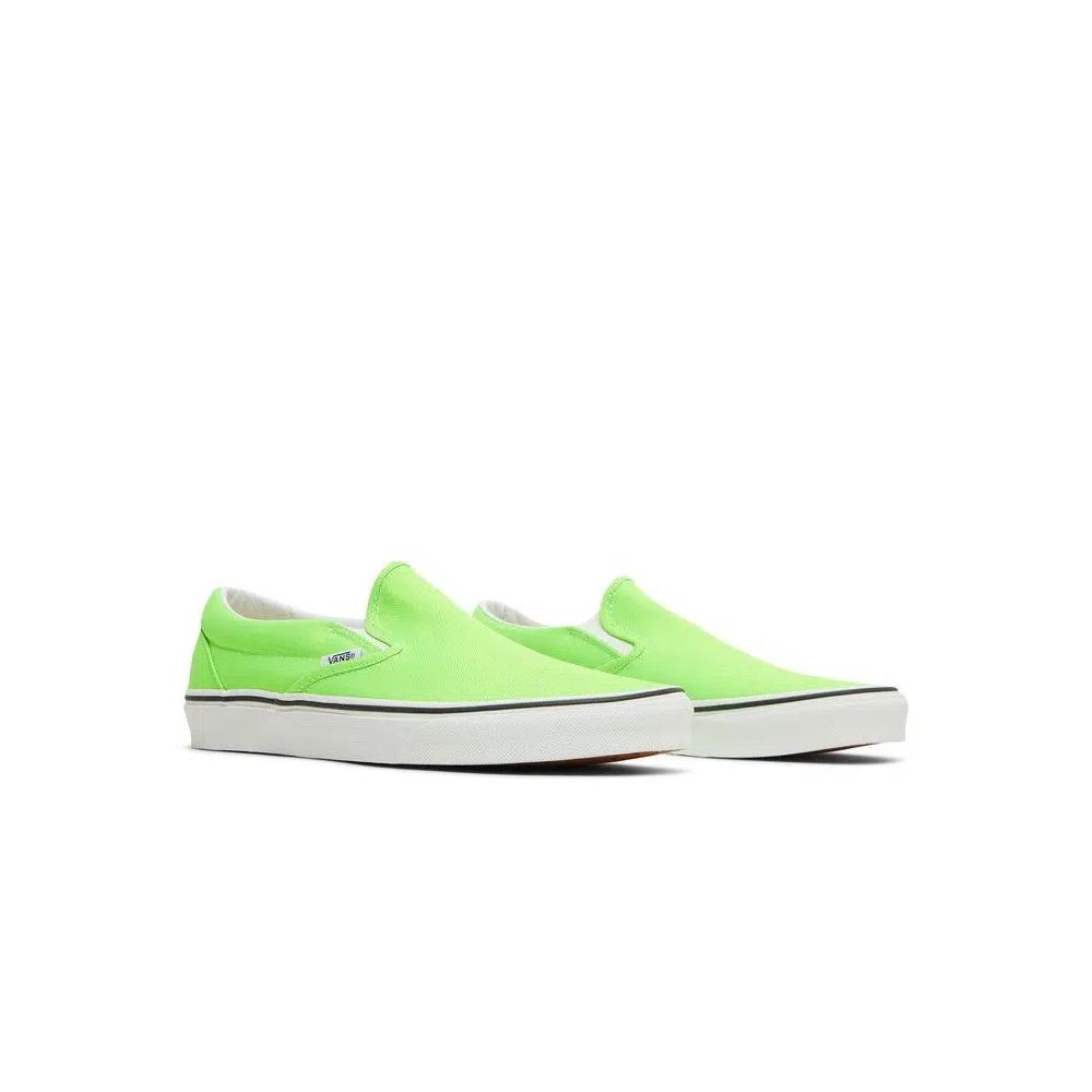 Слипоны Vans Classic Slip-On 'Neon - Green Gecko' 8