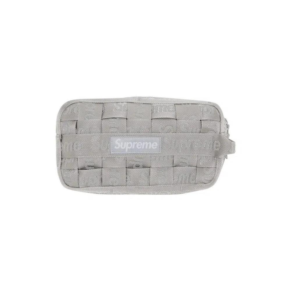 Поясная сумка Supreme Woven Utility 'Серый' 1