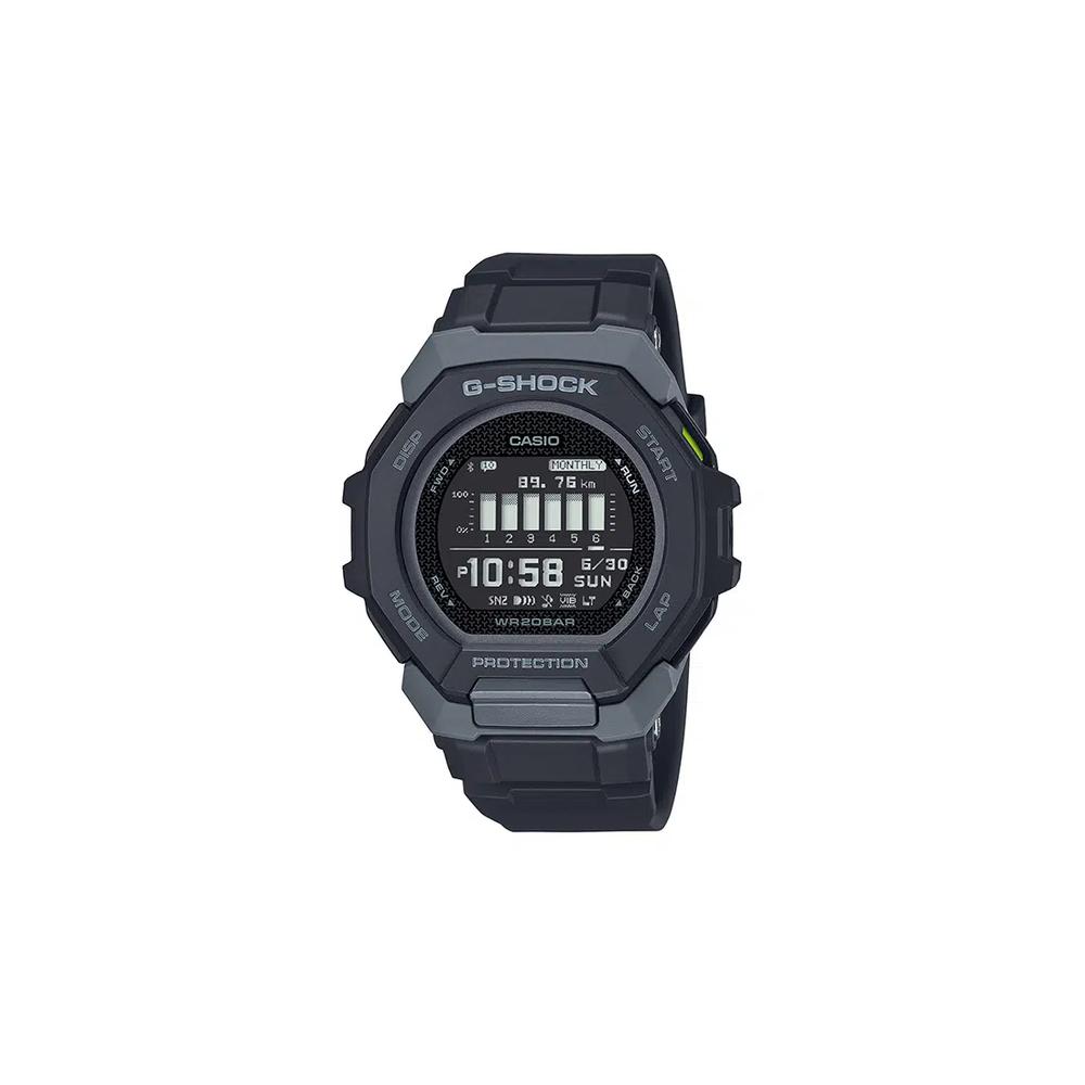 G-Squad Мужские цифровые часы GBD-300-1 Черный ремешок из смолы с Bluetooth 1