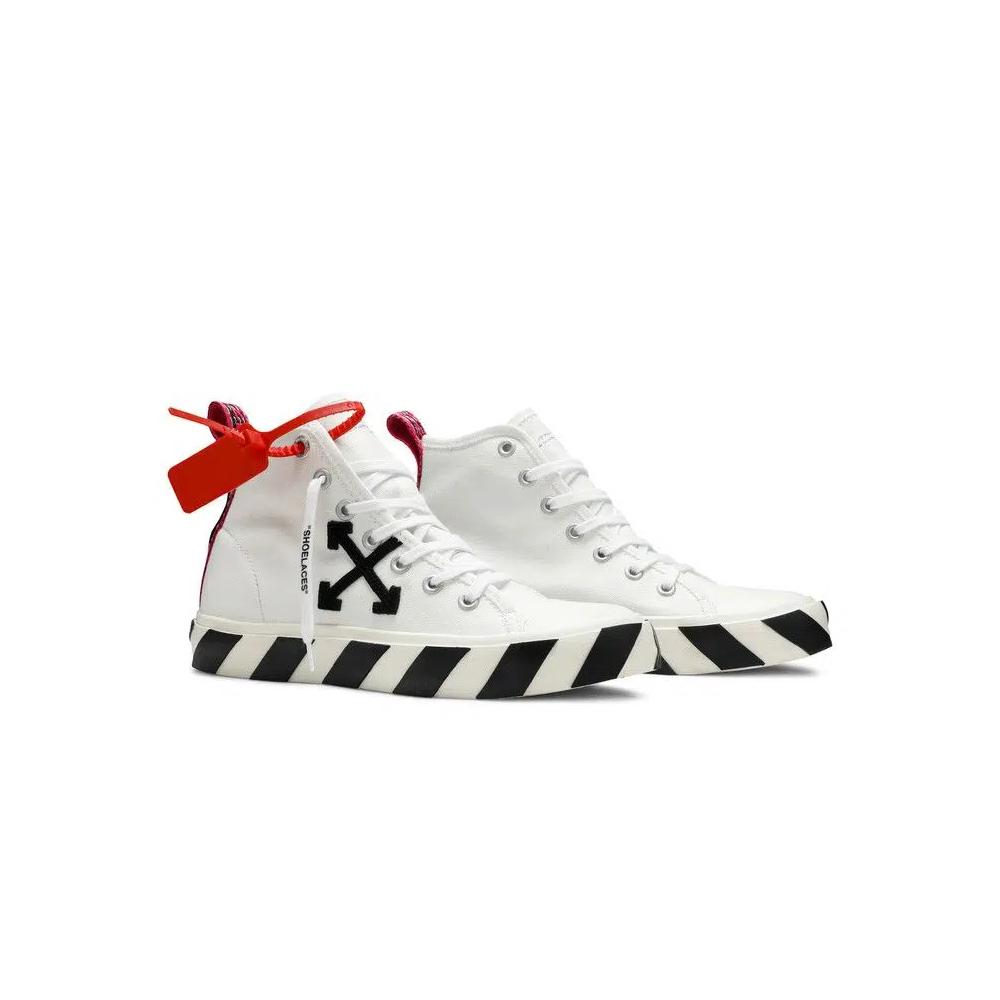 Кроссовки Off-White Vulc Sneaker Mid «White Black» 8