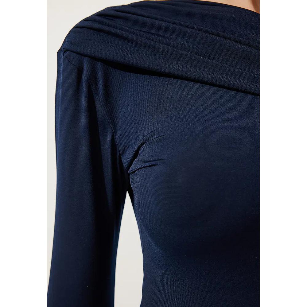 Блуза с одним плечом One Shoulder Blouse 3